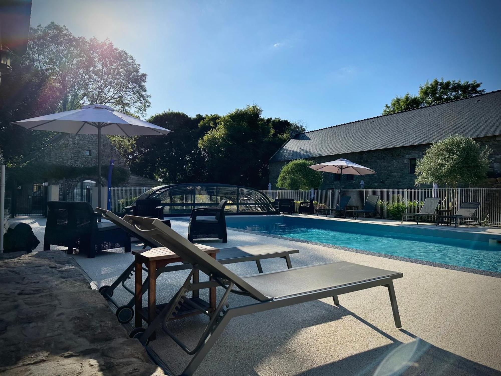 Le Domaine Du Ganquis Hotel Belz Eksteriør billede
